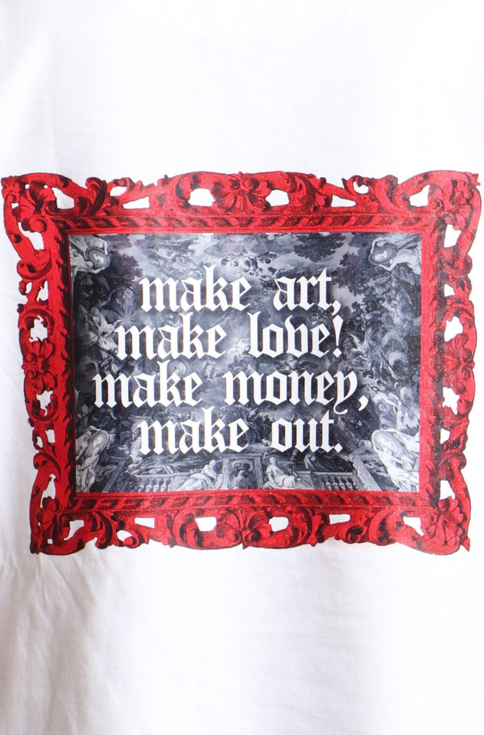 make art - korean oversized tshirt