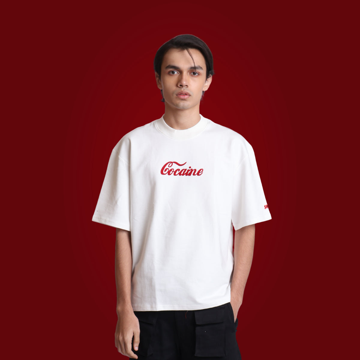Coca-Aine - Korean Oversized T-Shirt