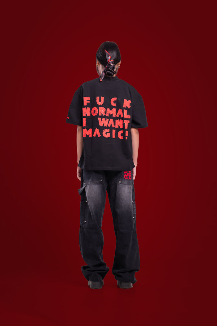 f*#k normal - korean oversized tshirt
