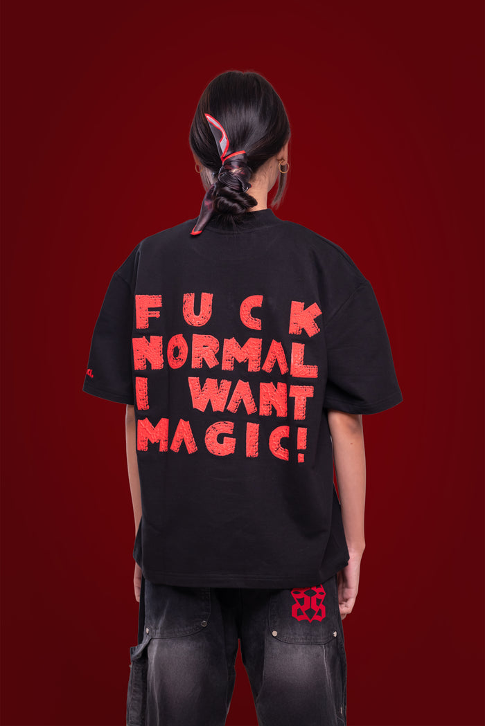 f*#k normal - korean oversized tshirt
