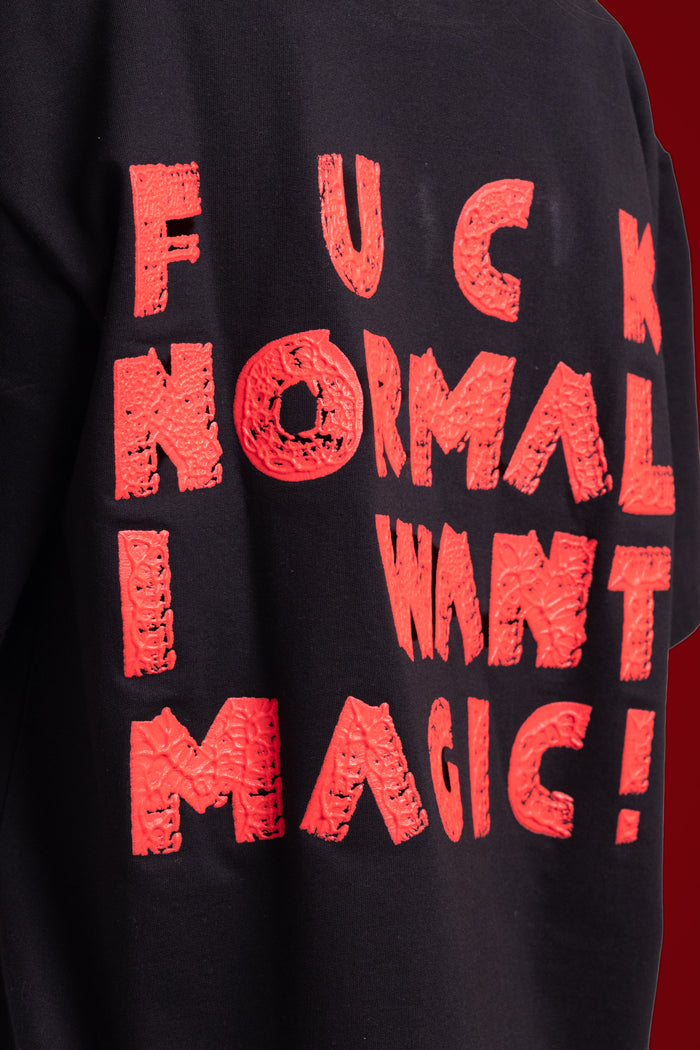 f*#k normal - korean oversized tshirt