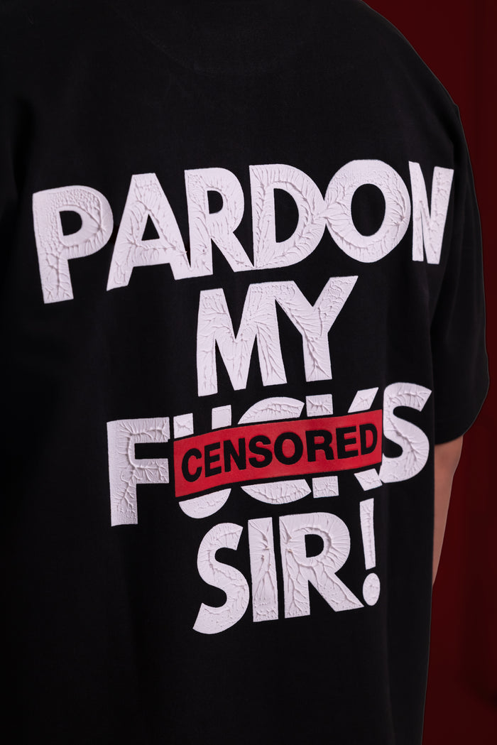 Pardon My F*#ks, Sir! - Korean Oversized T-Shirt
