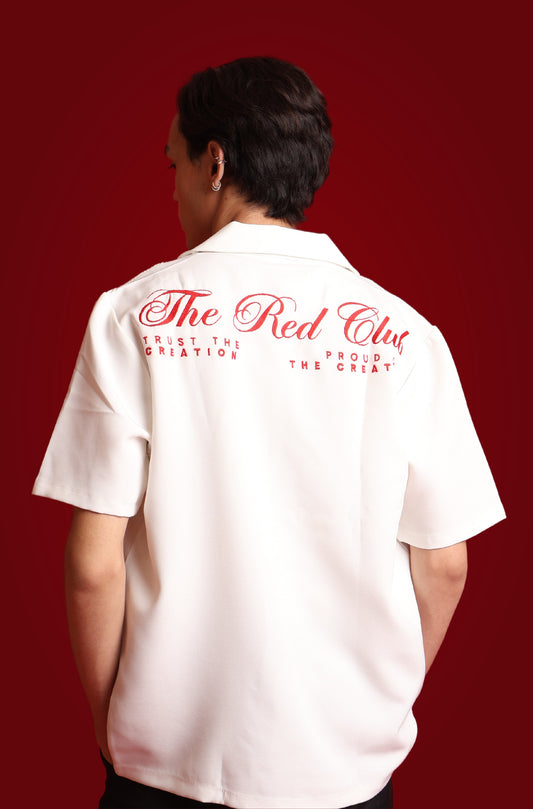 the red club. - vintage white