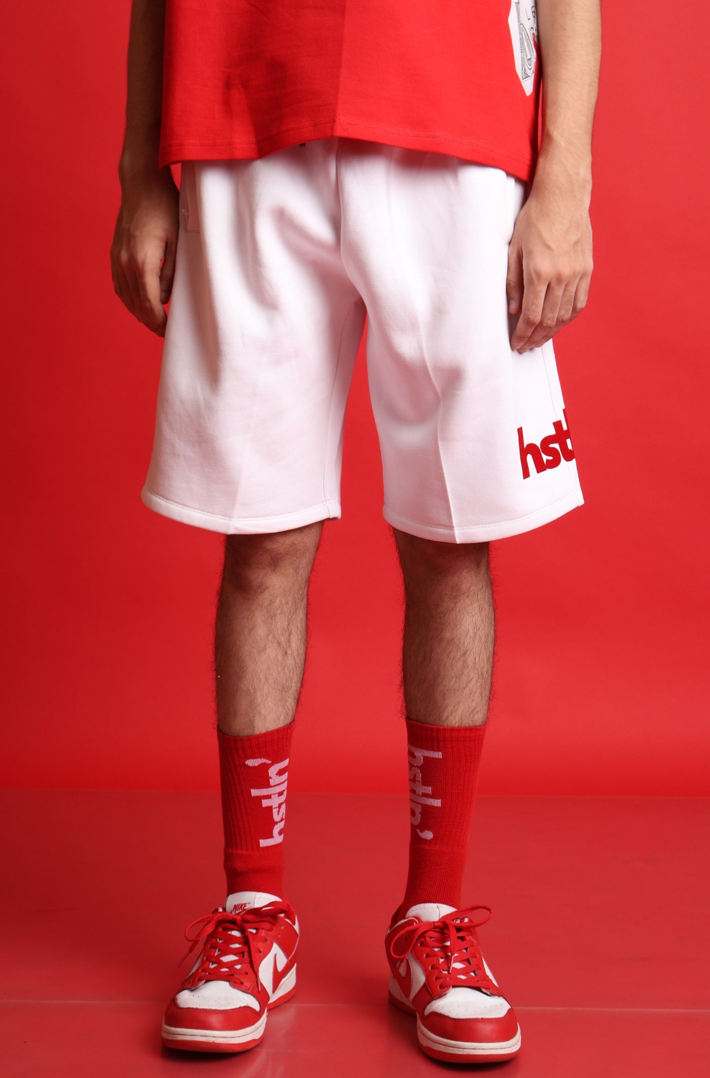 hstln' shorts - vintage white.