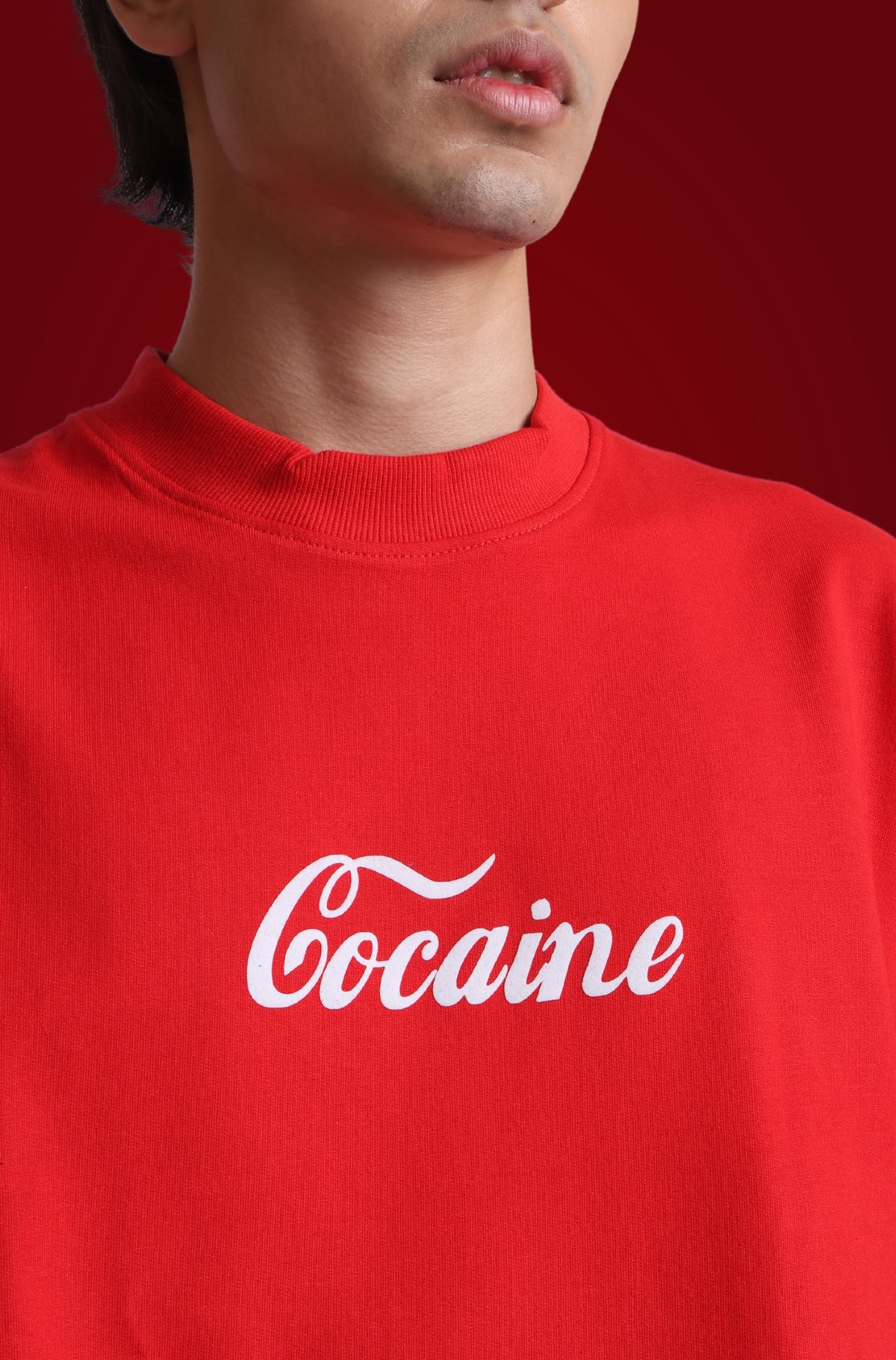 Coca-Aine - Korean Oversized T-Shirt