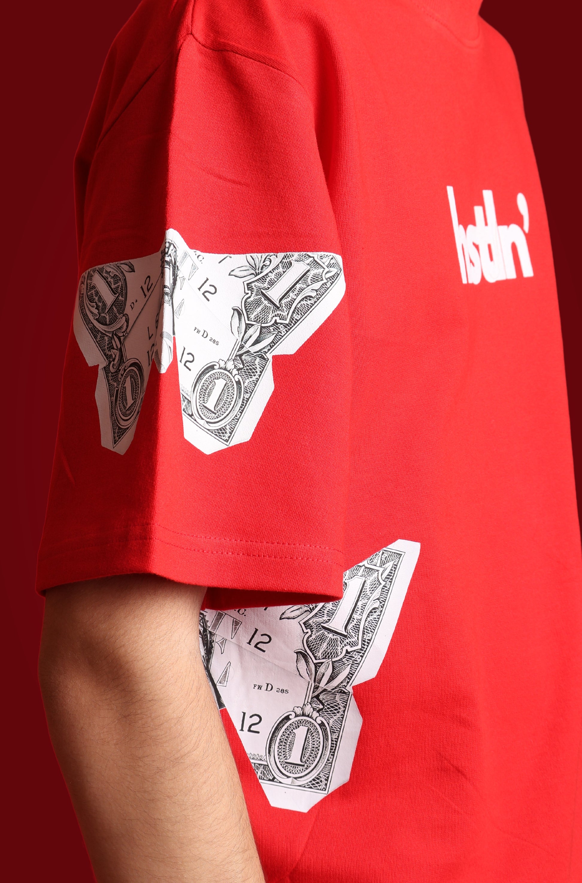 Law Palm Angels Security Tag T Shirt Palm Angels Dubai Men's Black