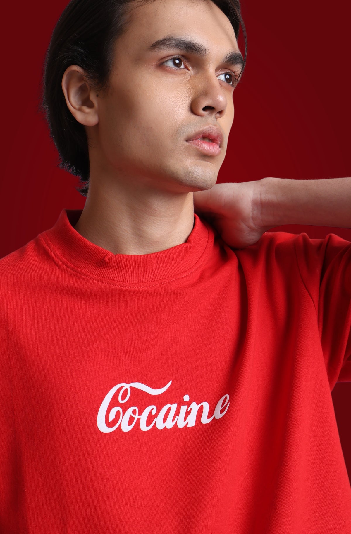 Coca-Aine - Korean Oversized T-Shirt