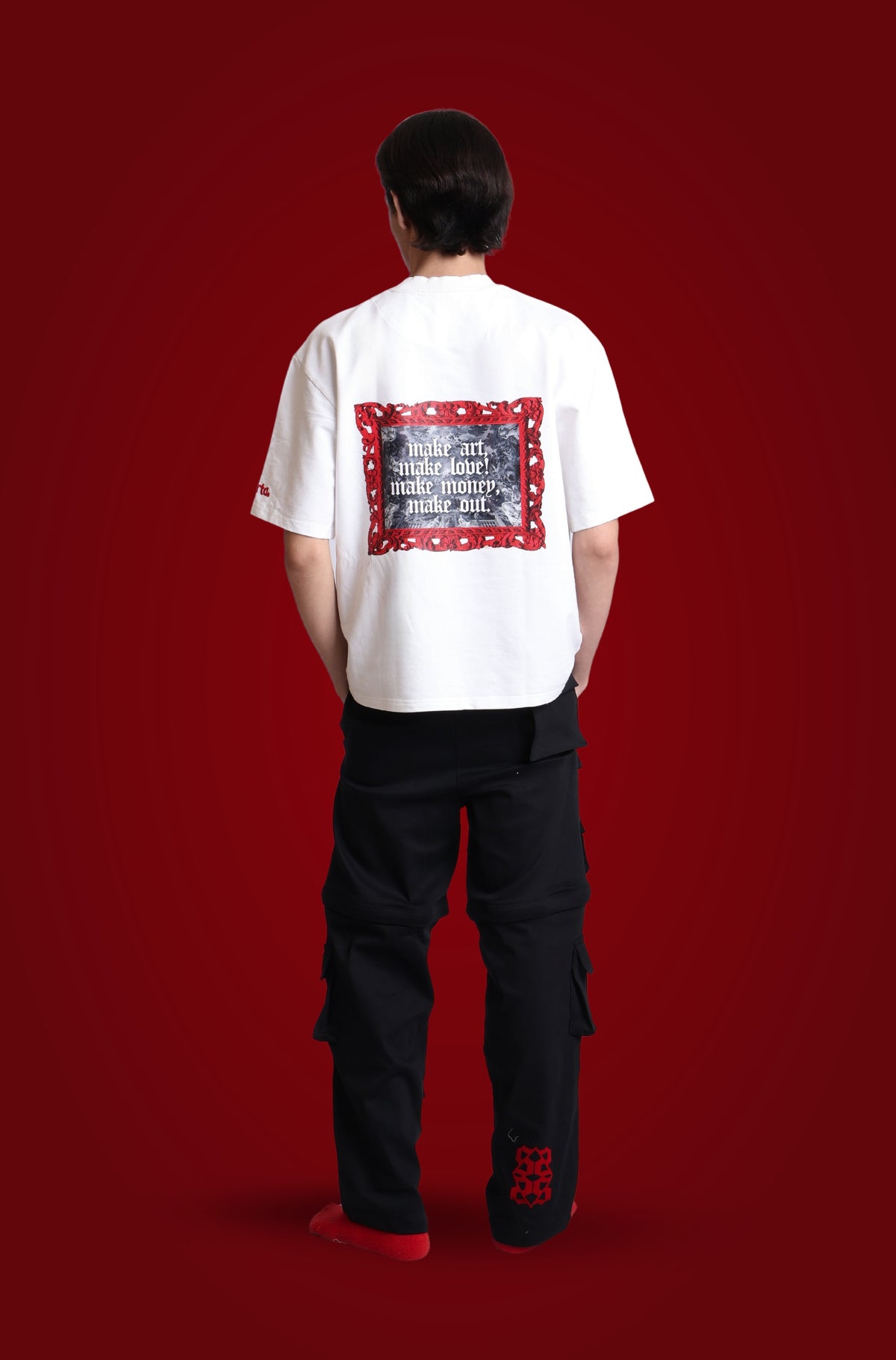 make art - korean oversized tshirt