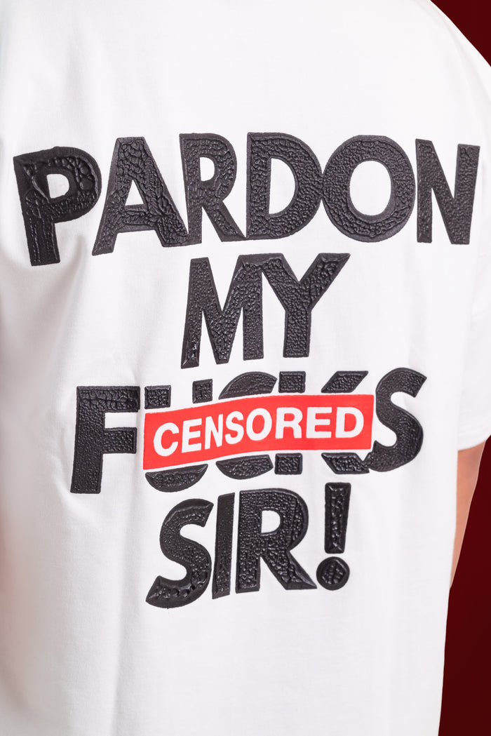 Pardon My F*#ks, Sir! - Korean Oversized T-Shirt
