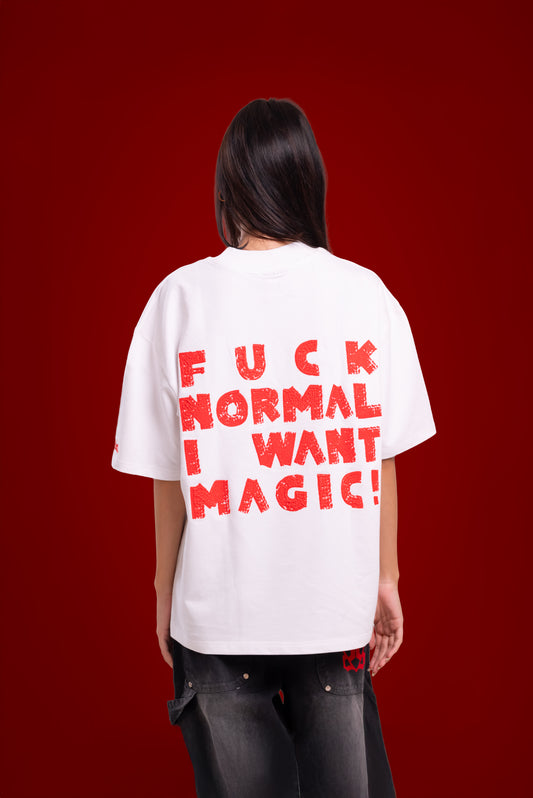 f*#k normal! - white.