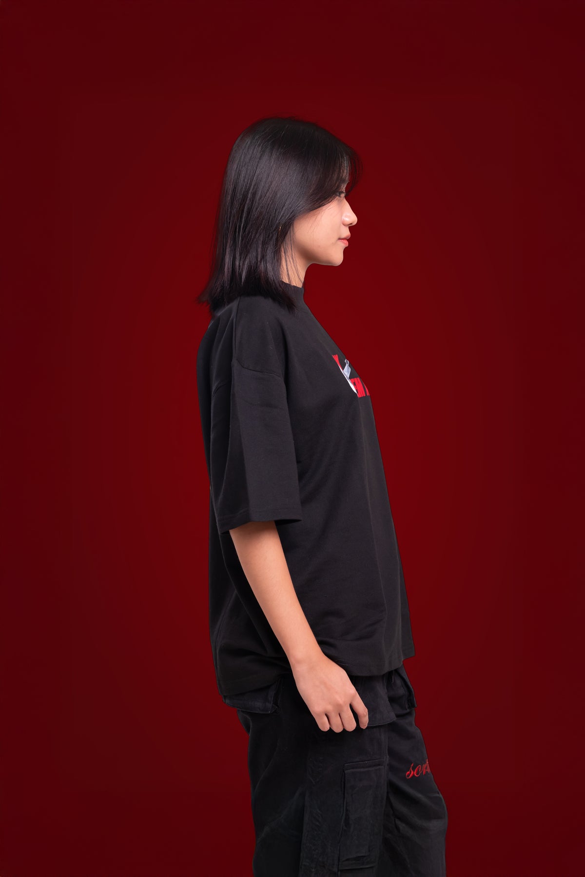 F*#k 'Em All! - Korean Oversized T-Shirt