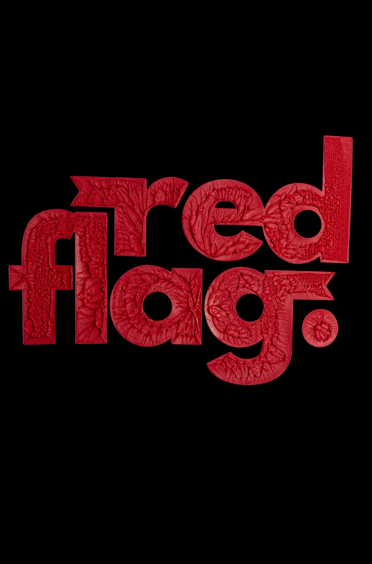 red flag - 3D "praint"
