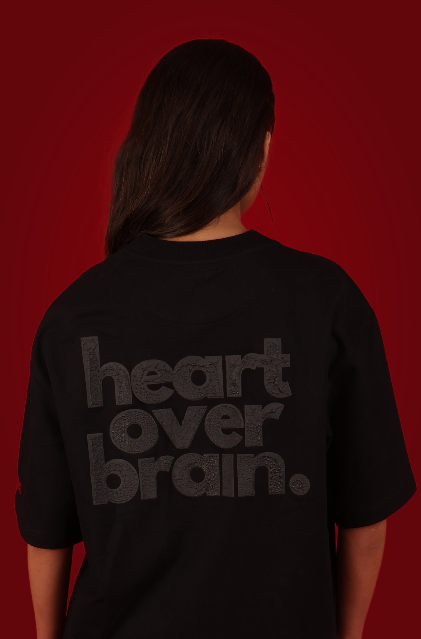 heart over brain.