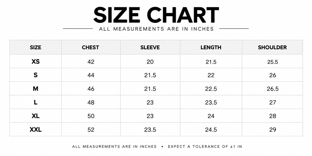 Size & Fit Guide