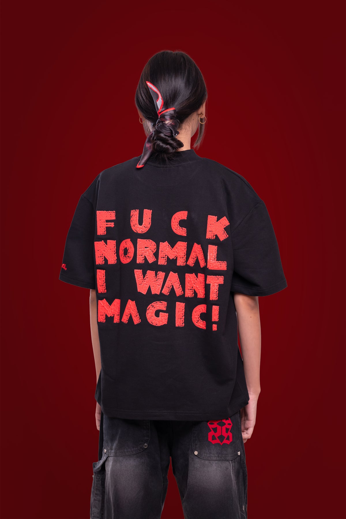 f*#k normal - korean oversized tshirt