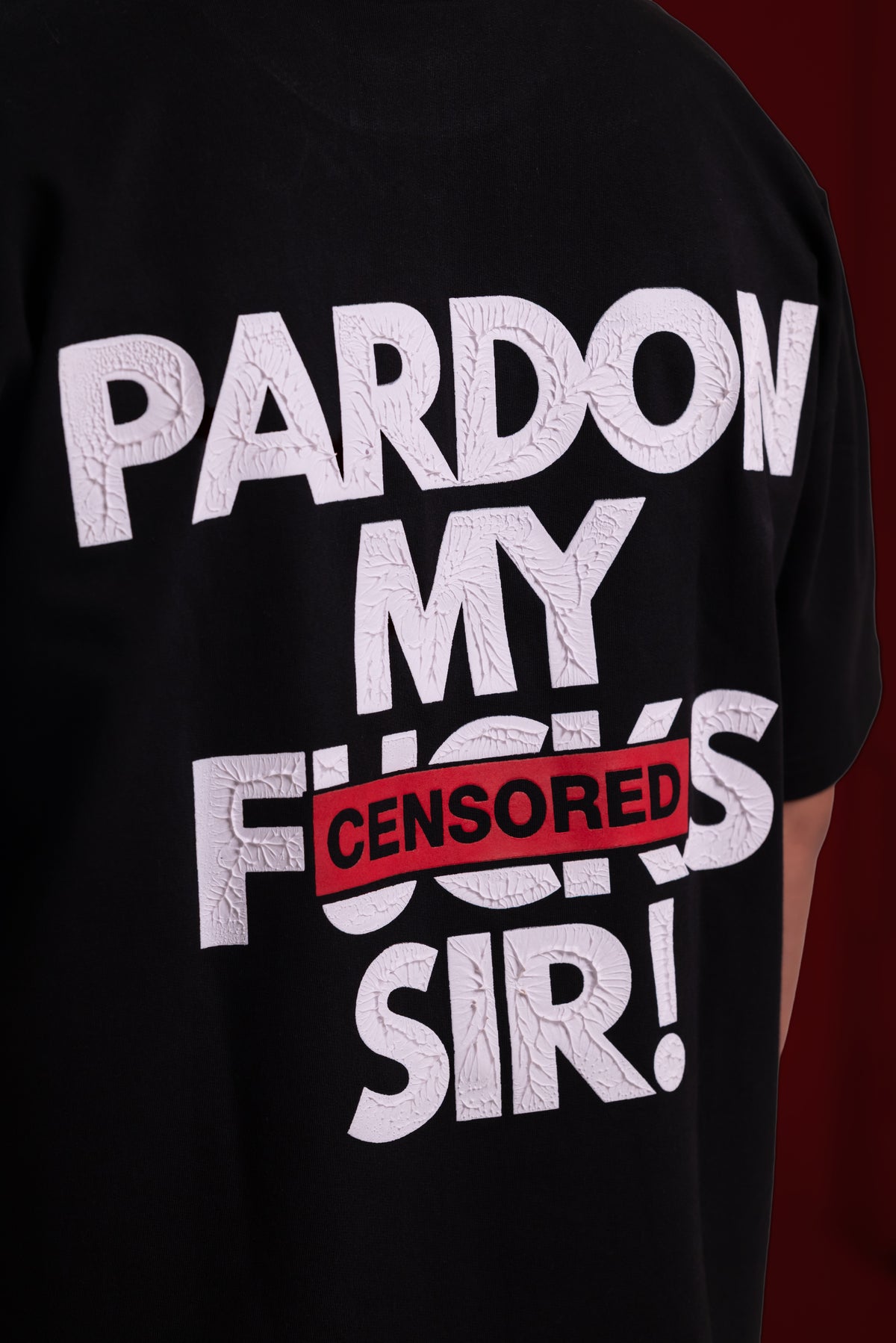Pardon My F*#ks, Sir! - Korean Oversized T-Shirt