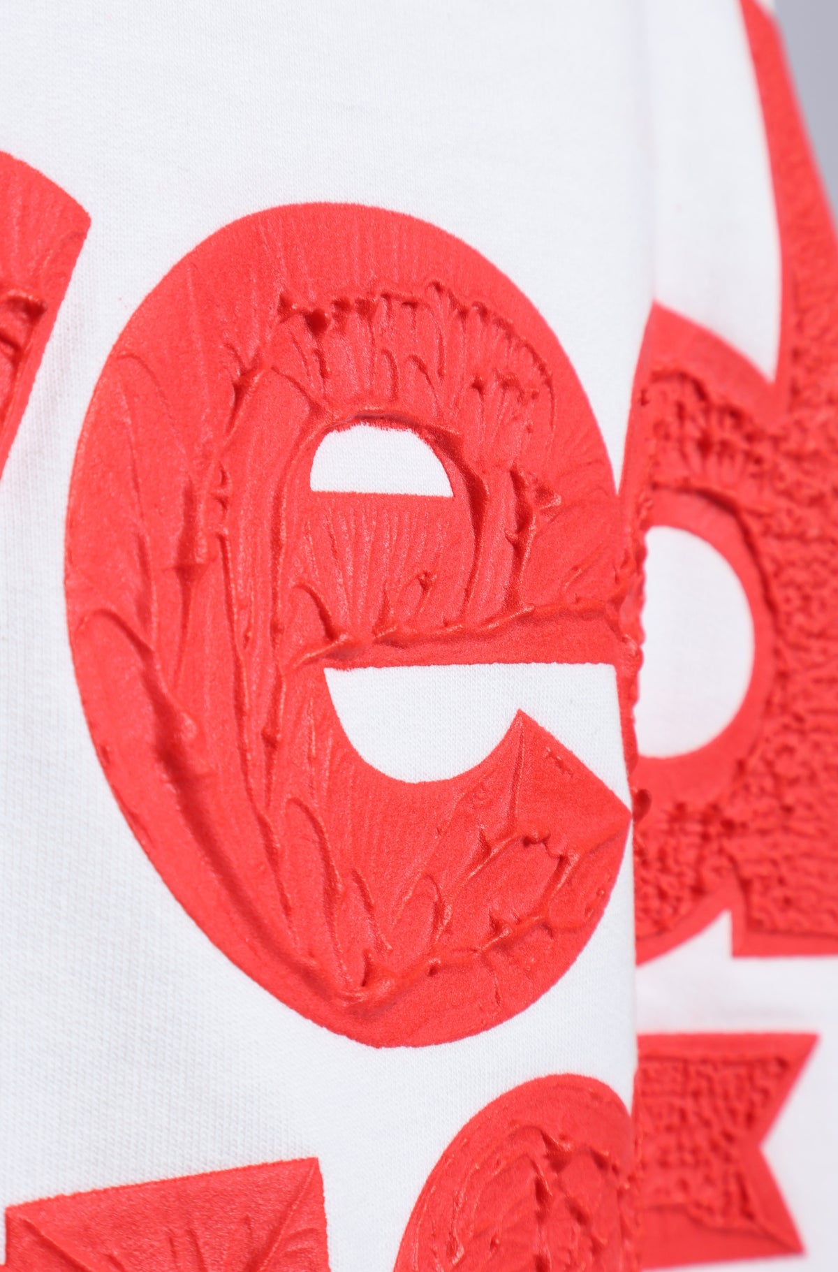 Red Flag. 3D "Print" - Korean Oversized T-Shirt