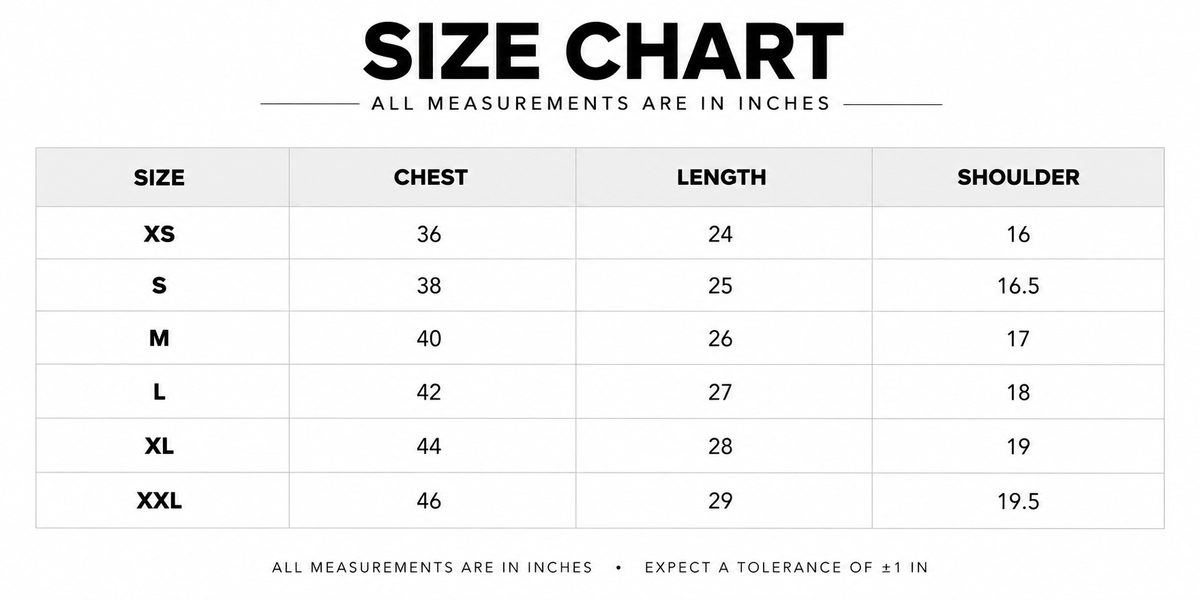 Size & Fit Guide