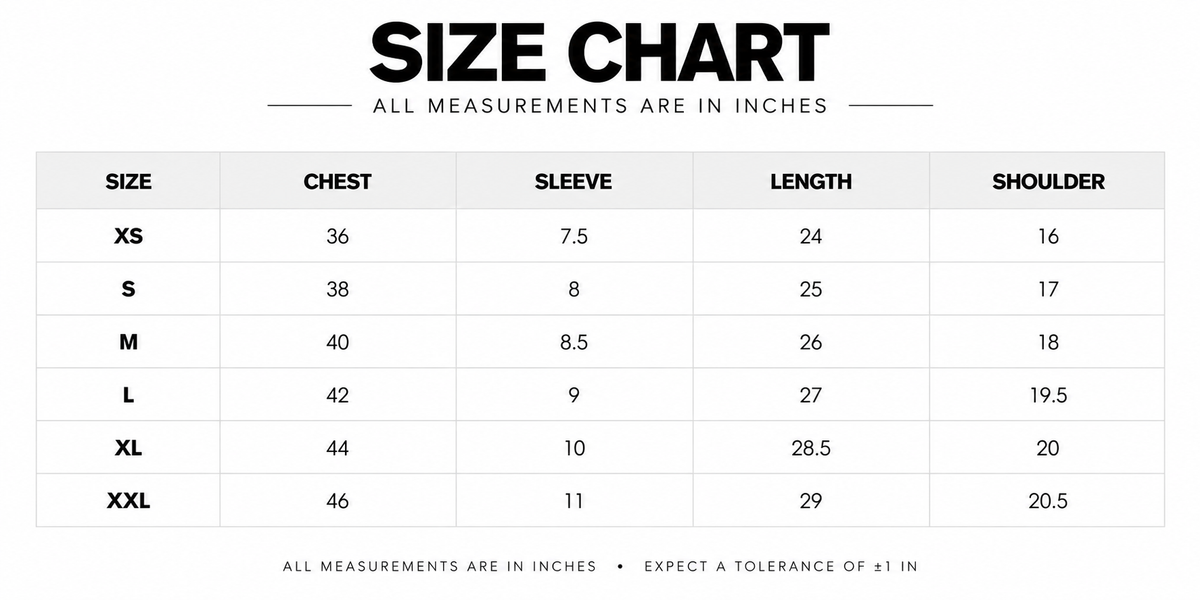 Size & Fit Guide