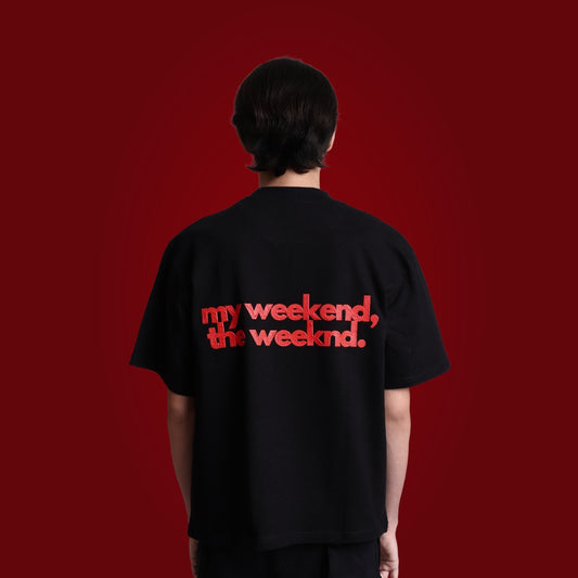 my weekend, the weeknd.